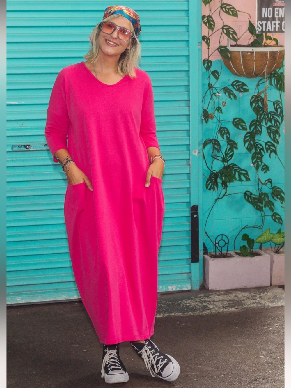 NWT SHE STREET NOVA MAXI PINK SIZE CURVE 20-24